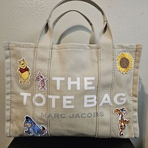 Marc Jacobs Customized Winnie the Pooh Medium Tan Tote bag